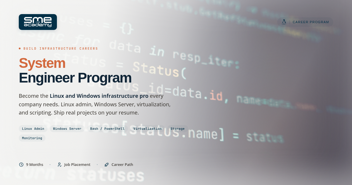 Systems Engineer Training Course - Linux Foundation